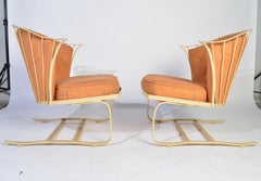 Russell Woodard Cantilever Patio Lounge Chairs