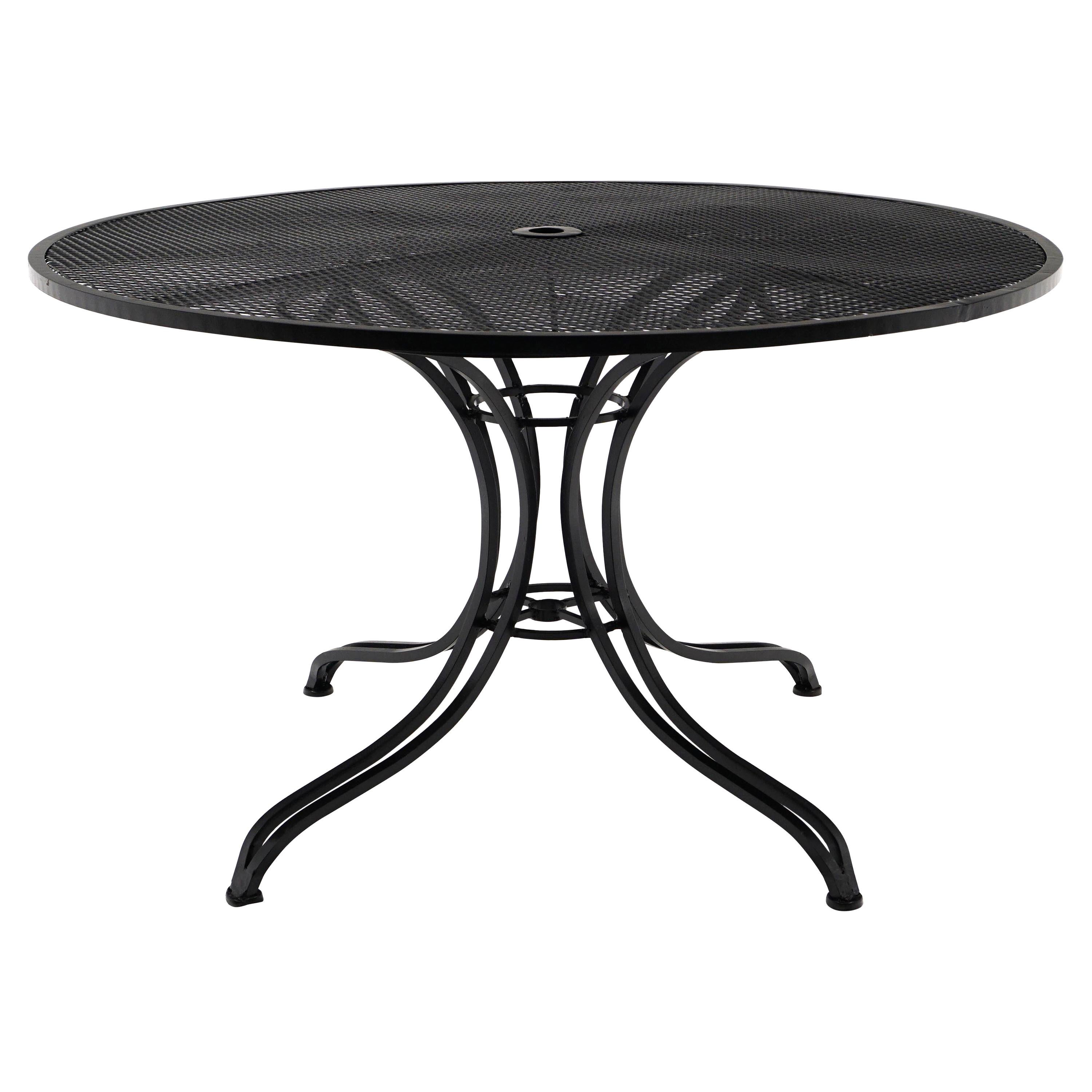 White Round Dining Table For Sale at 1stDibs