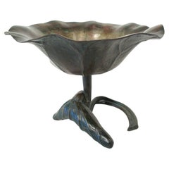 Antique John Scott Bradstreet - Bronze Lotus Bowl - United States - circa 1900