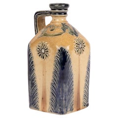 John Seddon Bailey & Co Fulham Pottery Salt Glazed Stoneware Spirit Flagon