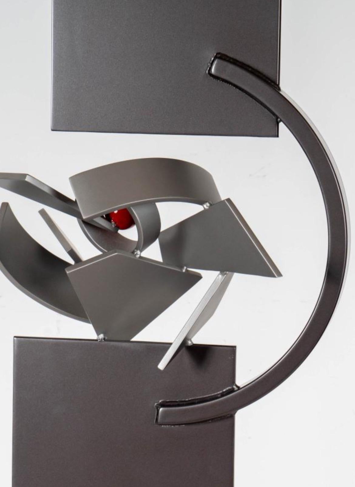 Metal John Seeman, B. 1951, Untitled, Abstract Sculpture For Sale