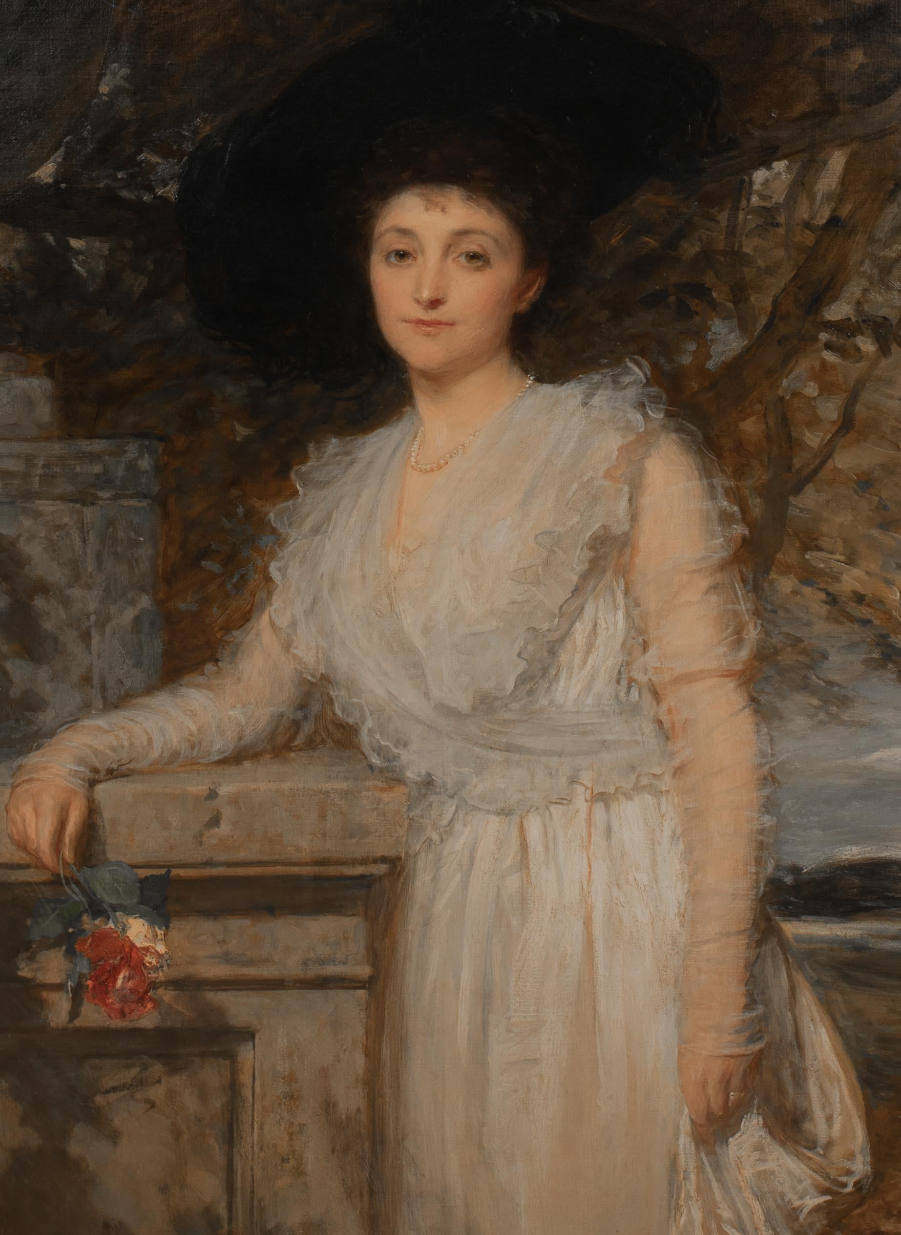 Ritratto della signora Louisa Hartley Tooth (nata Beningfield) di West Hampstead, datato in vendita 2