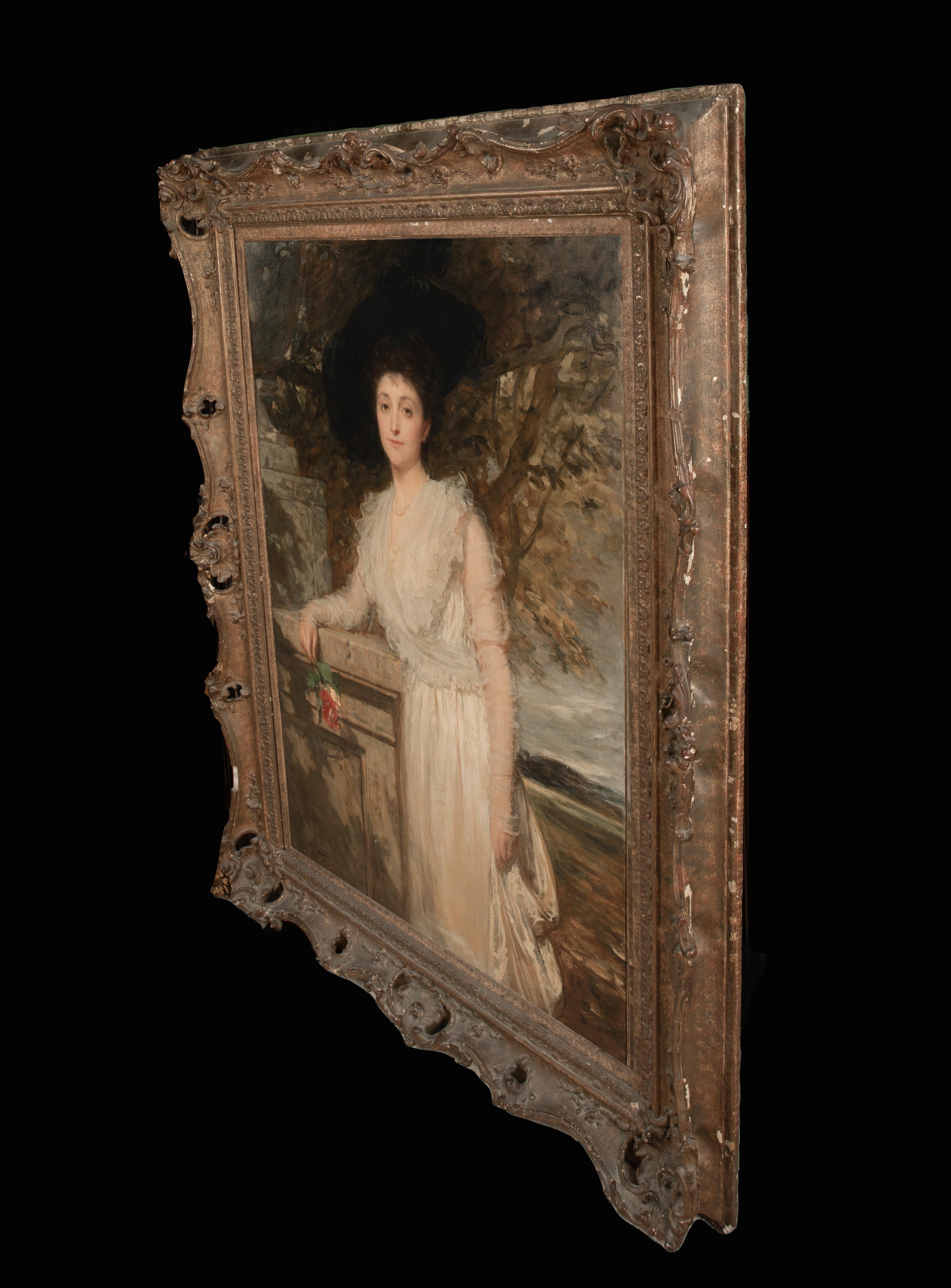 Porträt von Mrs Louisa Hartley Tooth (geb. Beningfield) aus West Hampstead, datiert  im Angebot 5