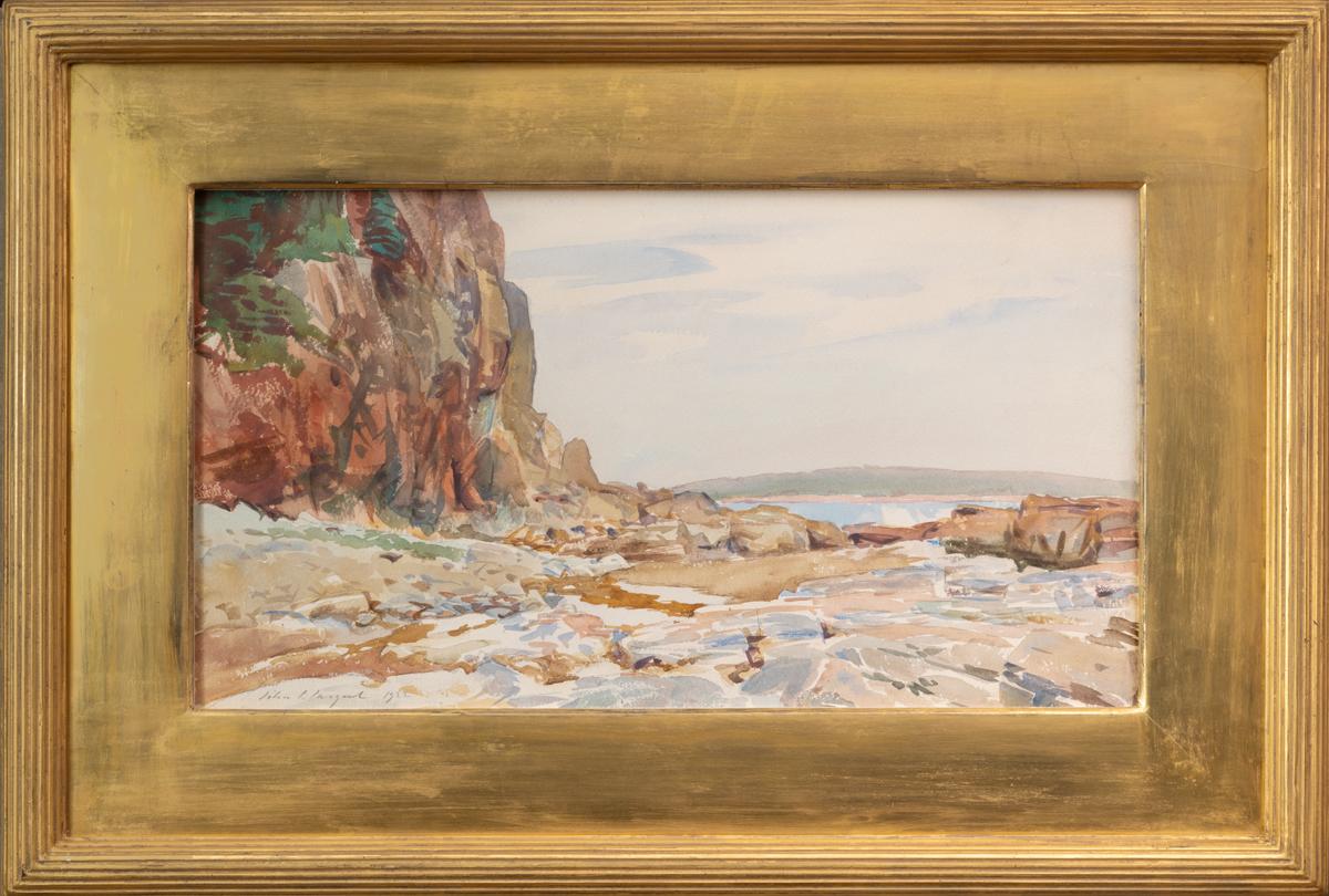 Isla Ironbound, Maine - Painting de John Singer Sargent