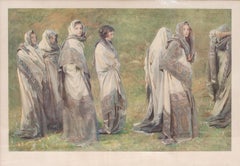 John Singer Sargent "Cashmere" 1912 Lithograph