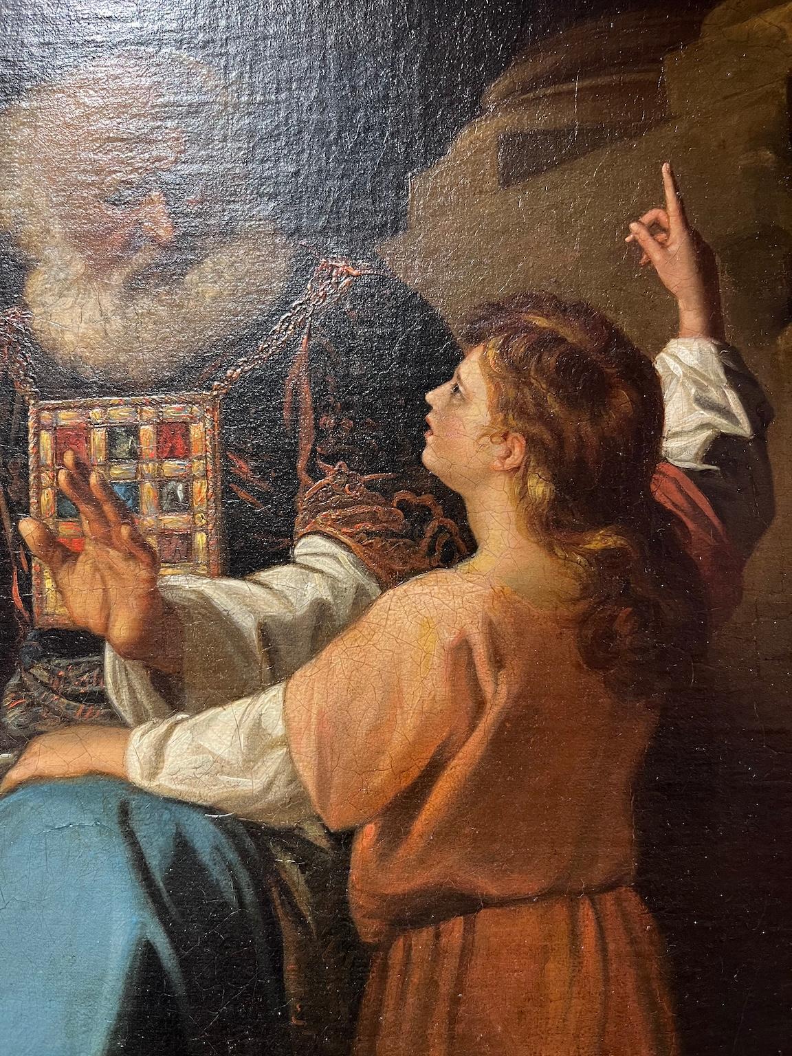 The work is inspired by the painting 
