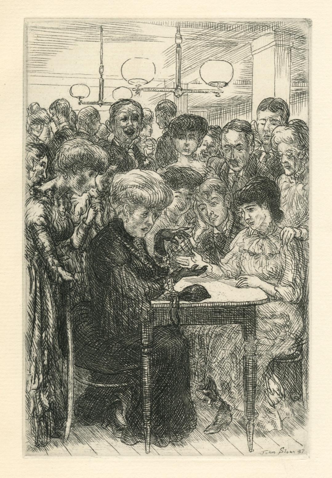 original etching - Print by John Sloan