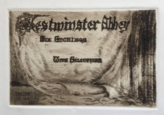 Westminster Abbey - the complete album of 13 etchings