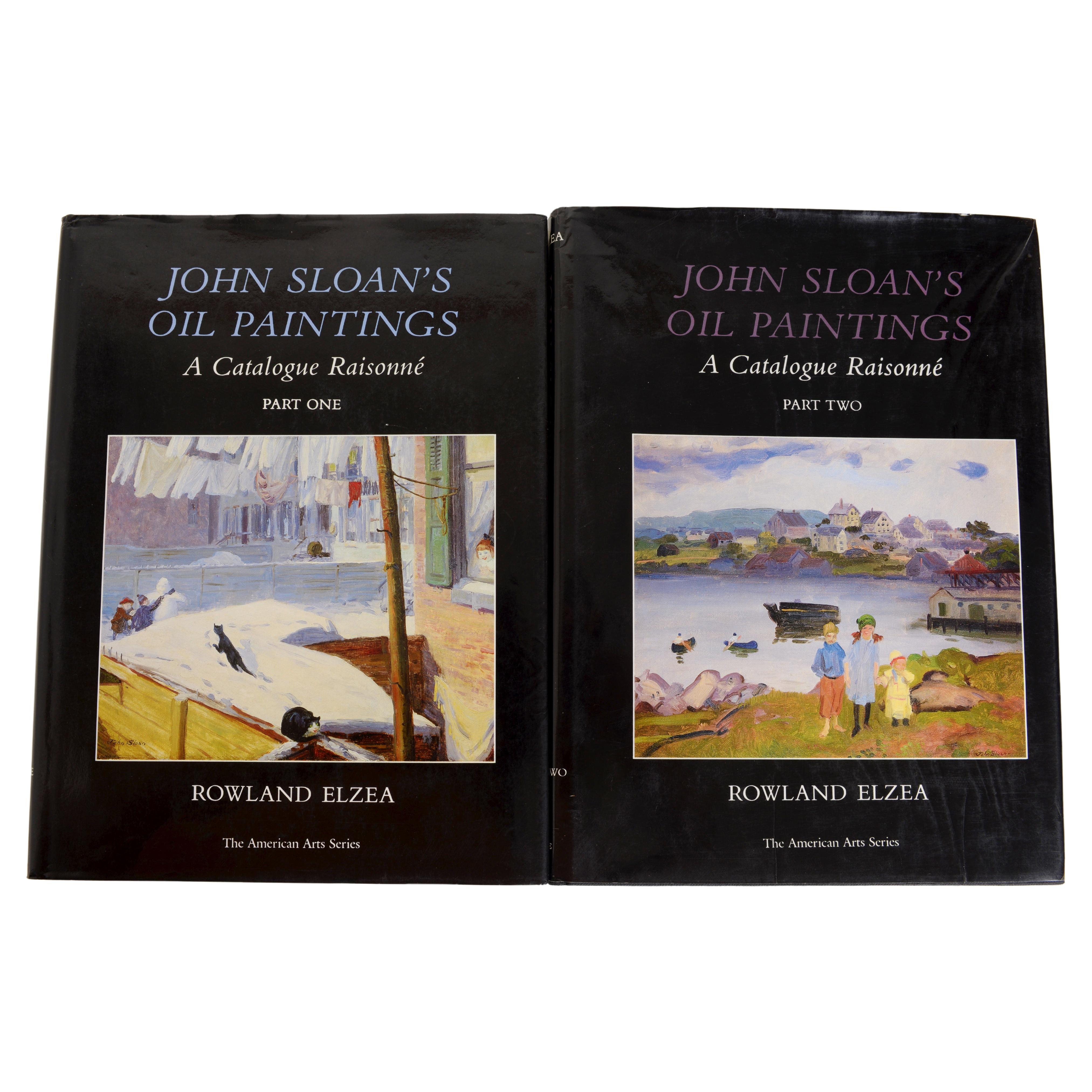 John Sloan's Oil Paintings, A Catalogue Raisonné, Volumes I&II, 1st Ed For Sale