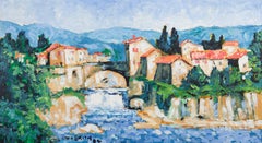 John Smith - 2004 Huile, Burzet In Summer