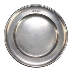 John Somers Brazilian Pewter Round 11.5 Inches Serving Plate