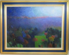 COLOURFUL STRIKING ORIGINAL FRENCH POST IMPRESSIONIST Oil Painting