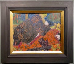 Japanese Eroticism Original Oil Painting exhibited Hay Hill Gallery London 2012