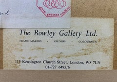 John Spencer Churchill Signed Oil on Board Nephew of Sir Winston Churchill