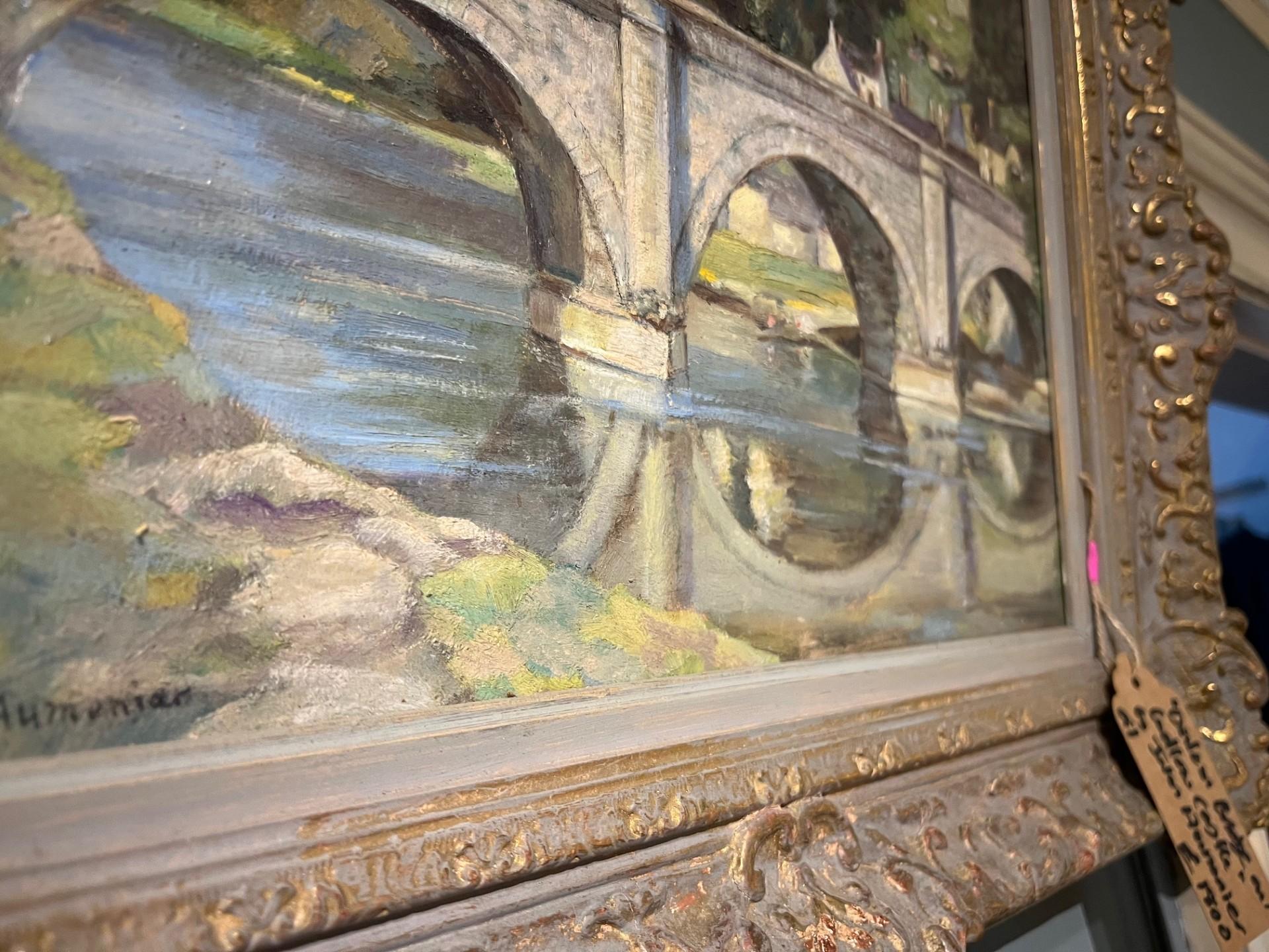 Paisaje Modern British de principios del siglo XX Puente de Dinham, castillo de Ludlow en venta 1