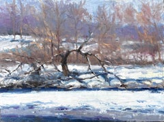 Neve sul fiume