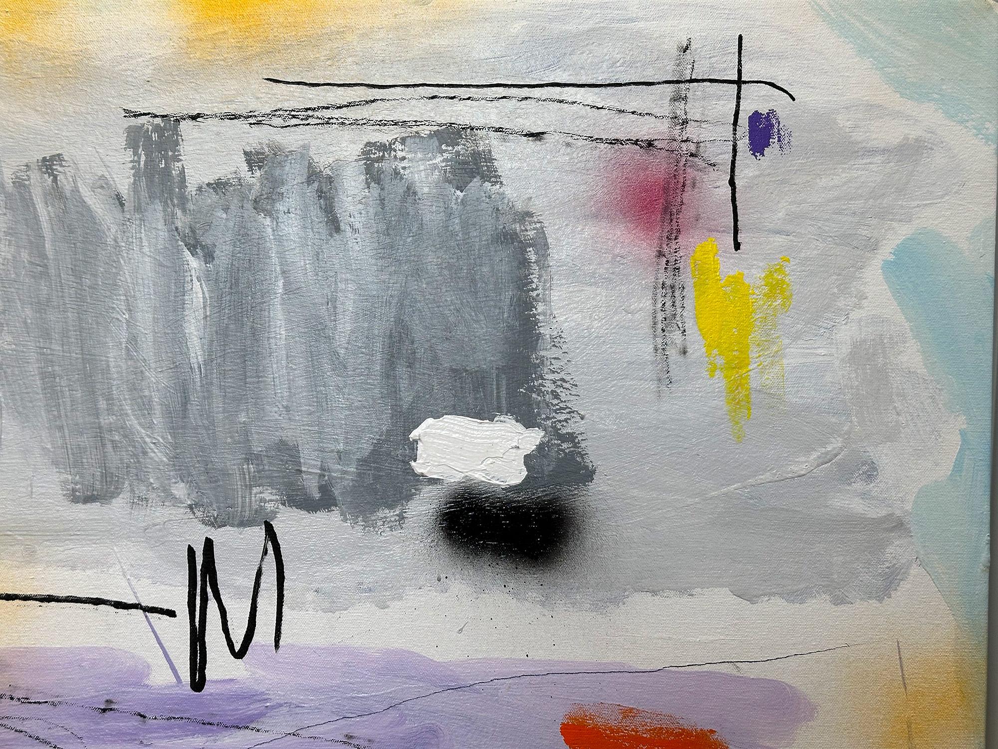 Un grande pezzo pop che raffigura una composizione astratta con lo stile caratteristico dell'artista. An He crea l'illusione che le parti siano in movimento e quasi fluttuino. Con la pittura a impasto e la pennellata veloce siamo attratti dal
