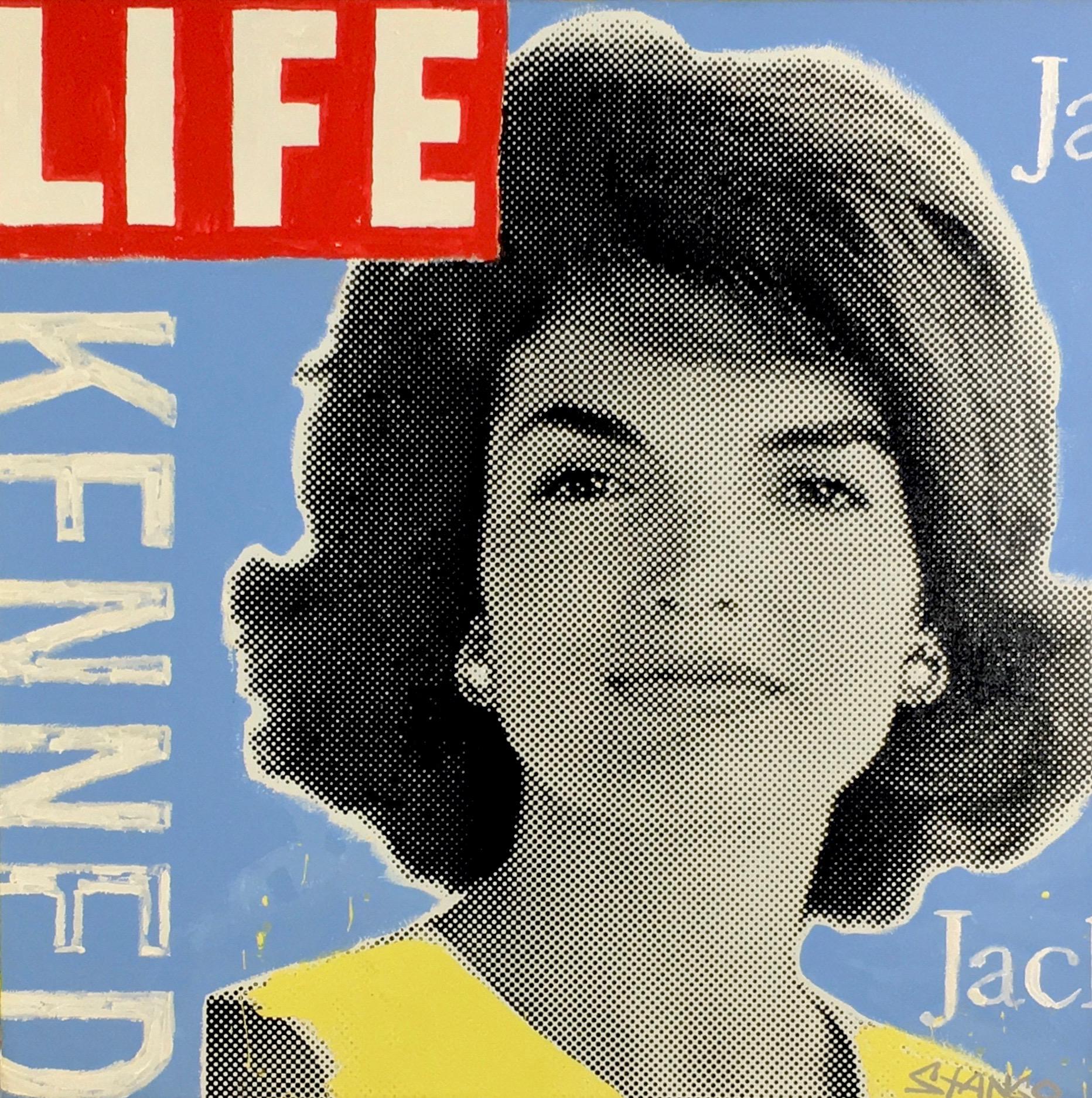 Jackie Comes to Life  - Painting by John Stango