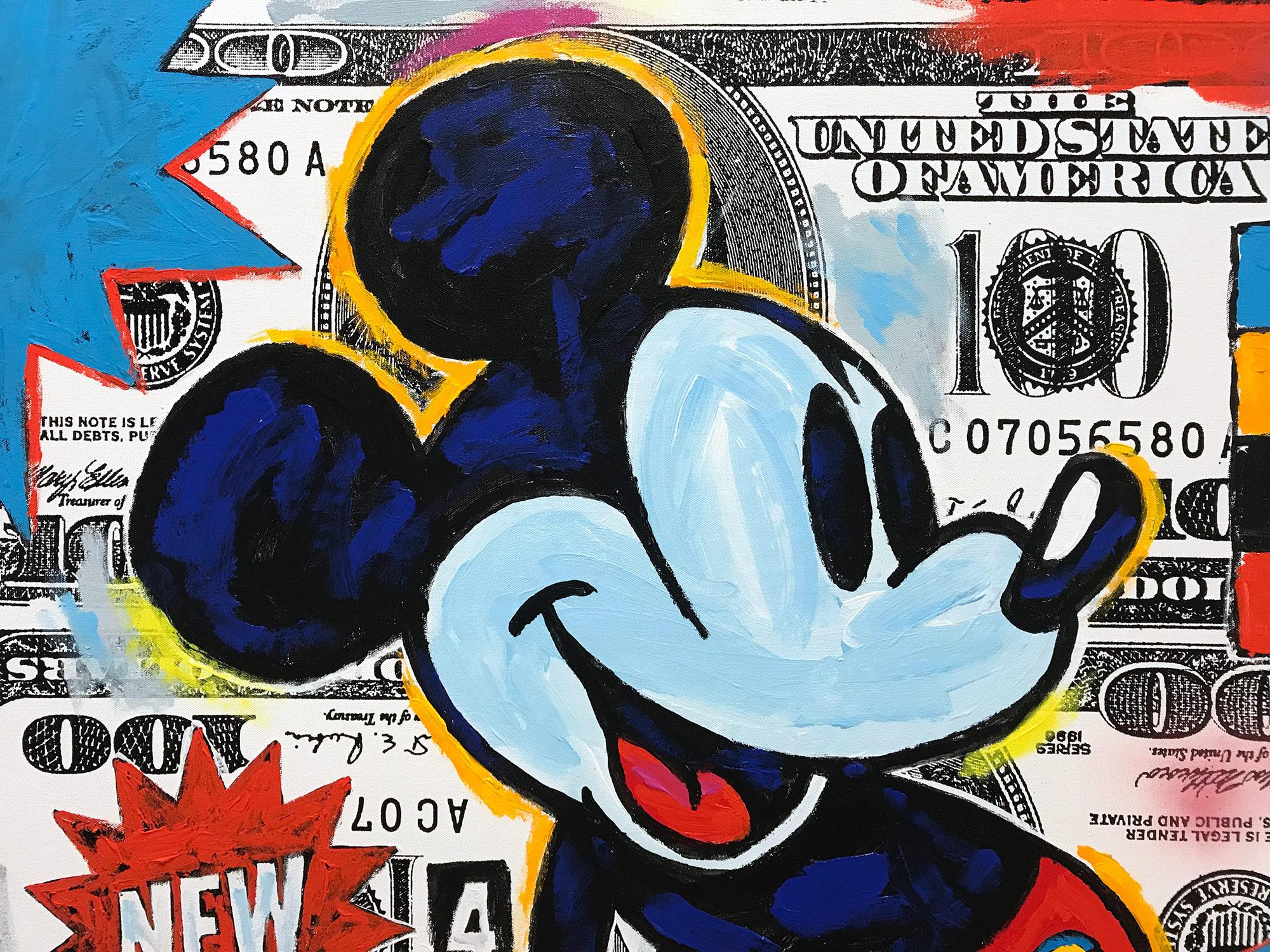 mickey mouse pop art