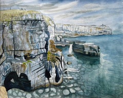 Landscape Drawings and Watercolors