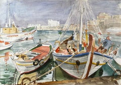 Landscape Drawings and Watercolors