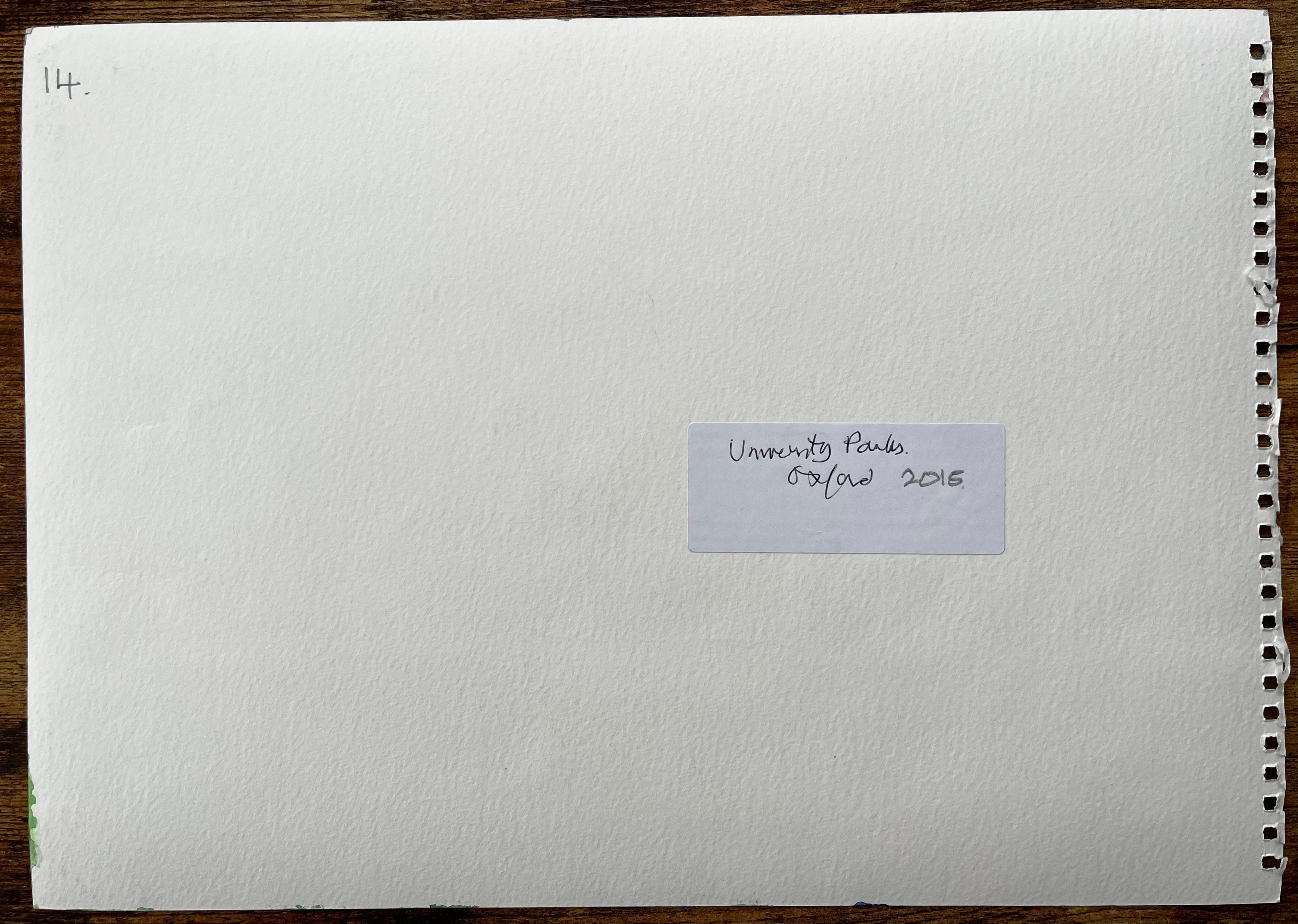 University Parks Oxford Red Roof Building Summer Trees and Open Field 2015 For Sale 3