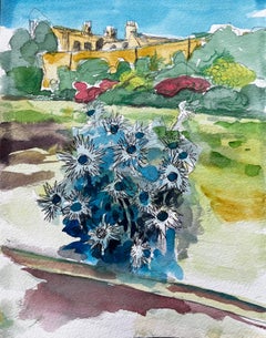 Landscape Drawings and Watercolors