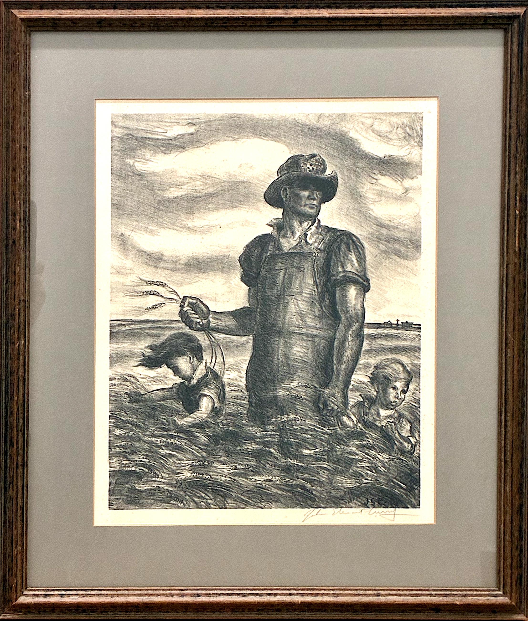 What is John Steuart Curry famous for?