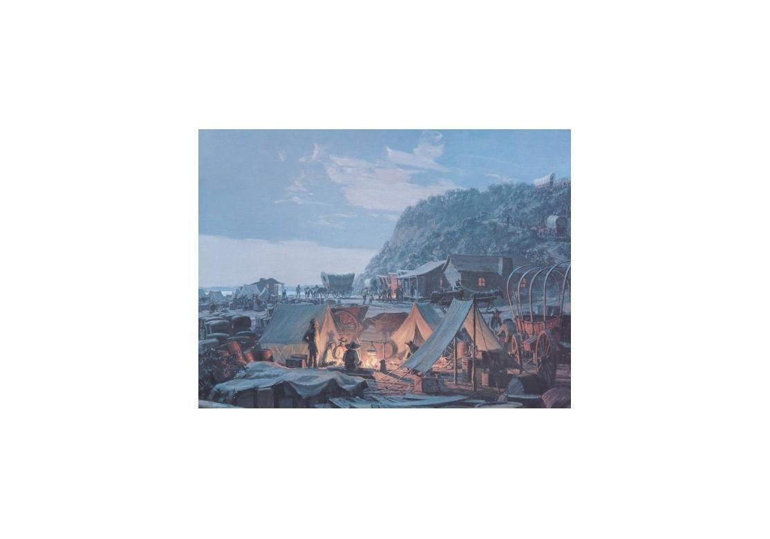 American Classical John Stobart (English, B. 1929), Independence, Ltd. Ed. Signed For Sale