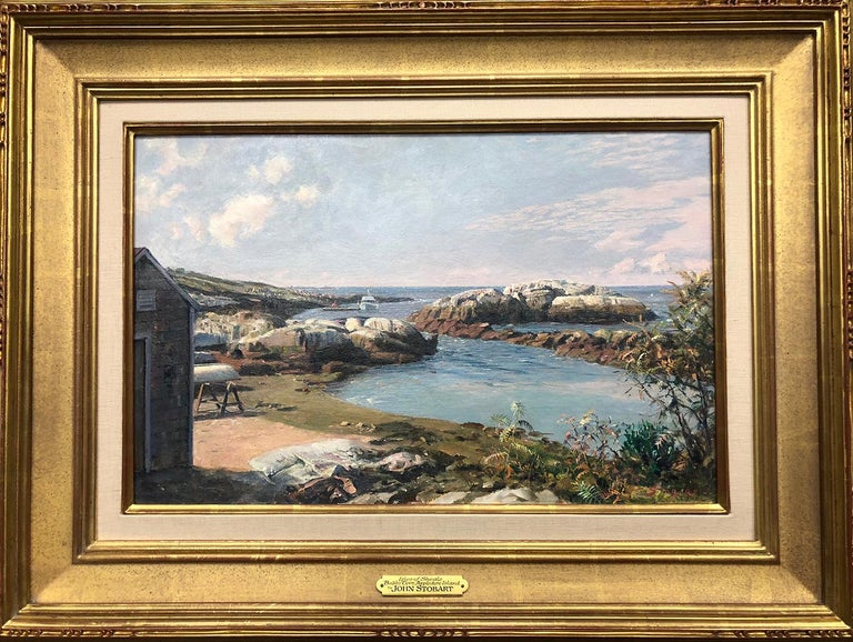 John Stobart Isle of Shoals Babb's Cove Appledore Island For Sale at