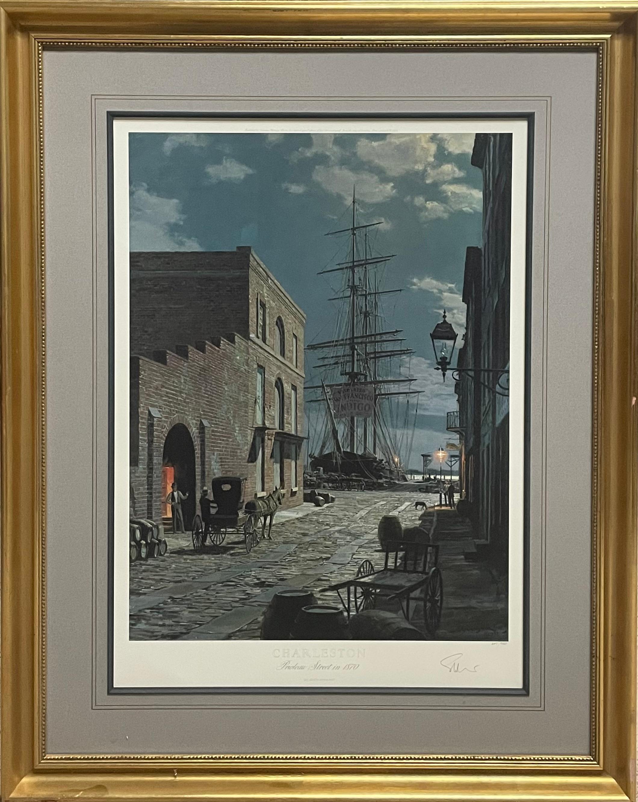 Rue Charleston-Prioleau - Print de John Stobart