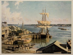 Marblehead. Appleton's Wharf in 1850