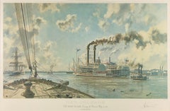 New Orleans - Robert E. Lee Leaving the Crescent City in 1880