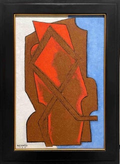 Prächtiges Art-Déco-Gemälde des Meisterkünstlers John Storrs aus dem Jahr 1931