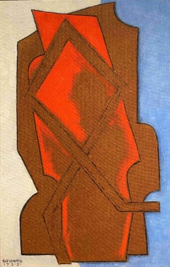 A Magnificent 1931 Art Deco Painting by Master Artist John Storrs