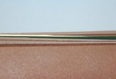 Blue Sky, Abstract Minimalist Screenprint by John Stritch