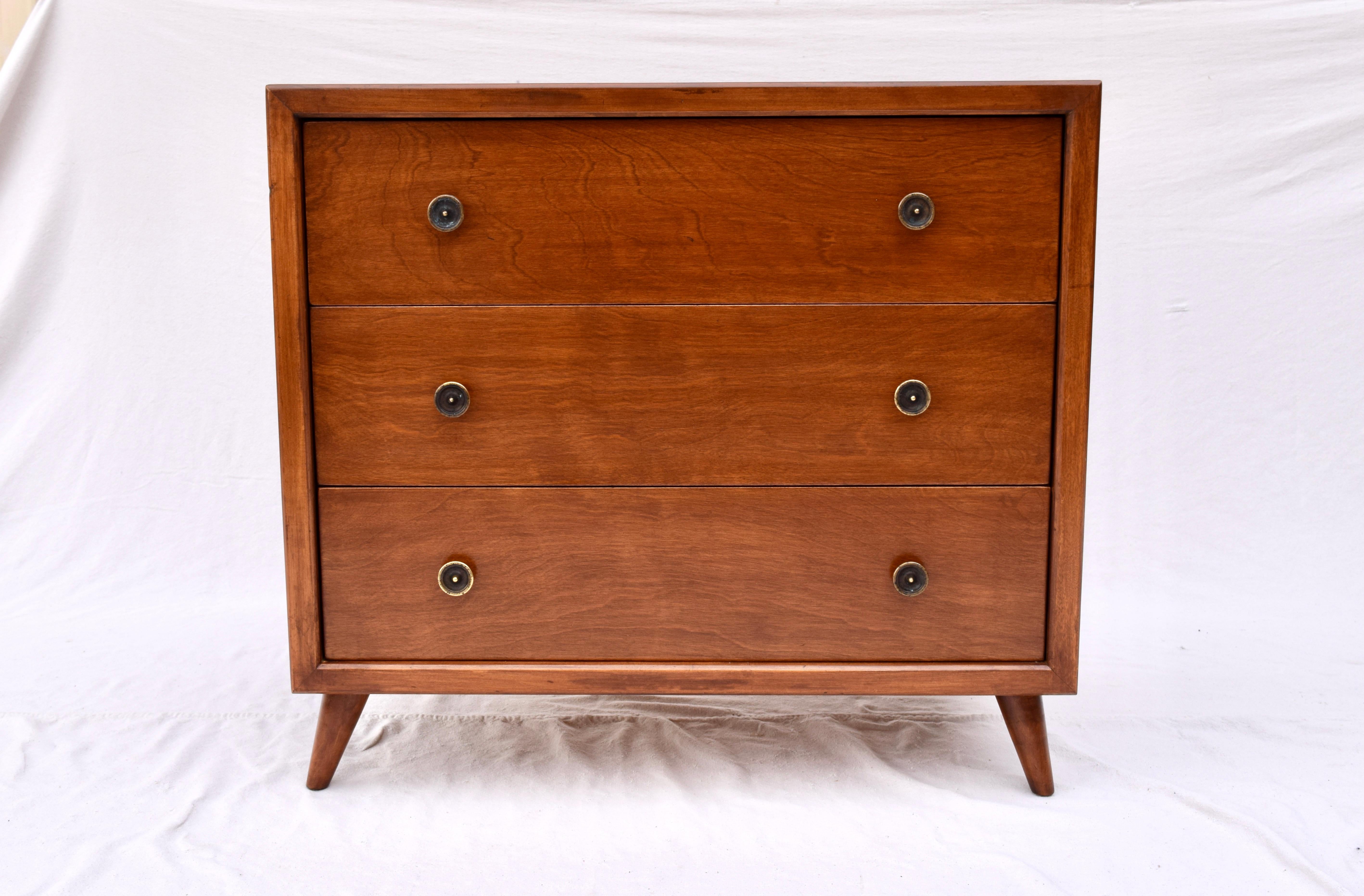 Birch 1950's John Stuart Bachelor Chests