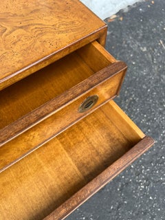 John Stuart Campaign Mini Chest ca' 1960's Burl