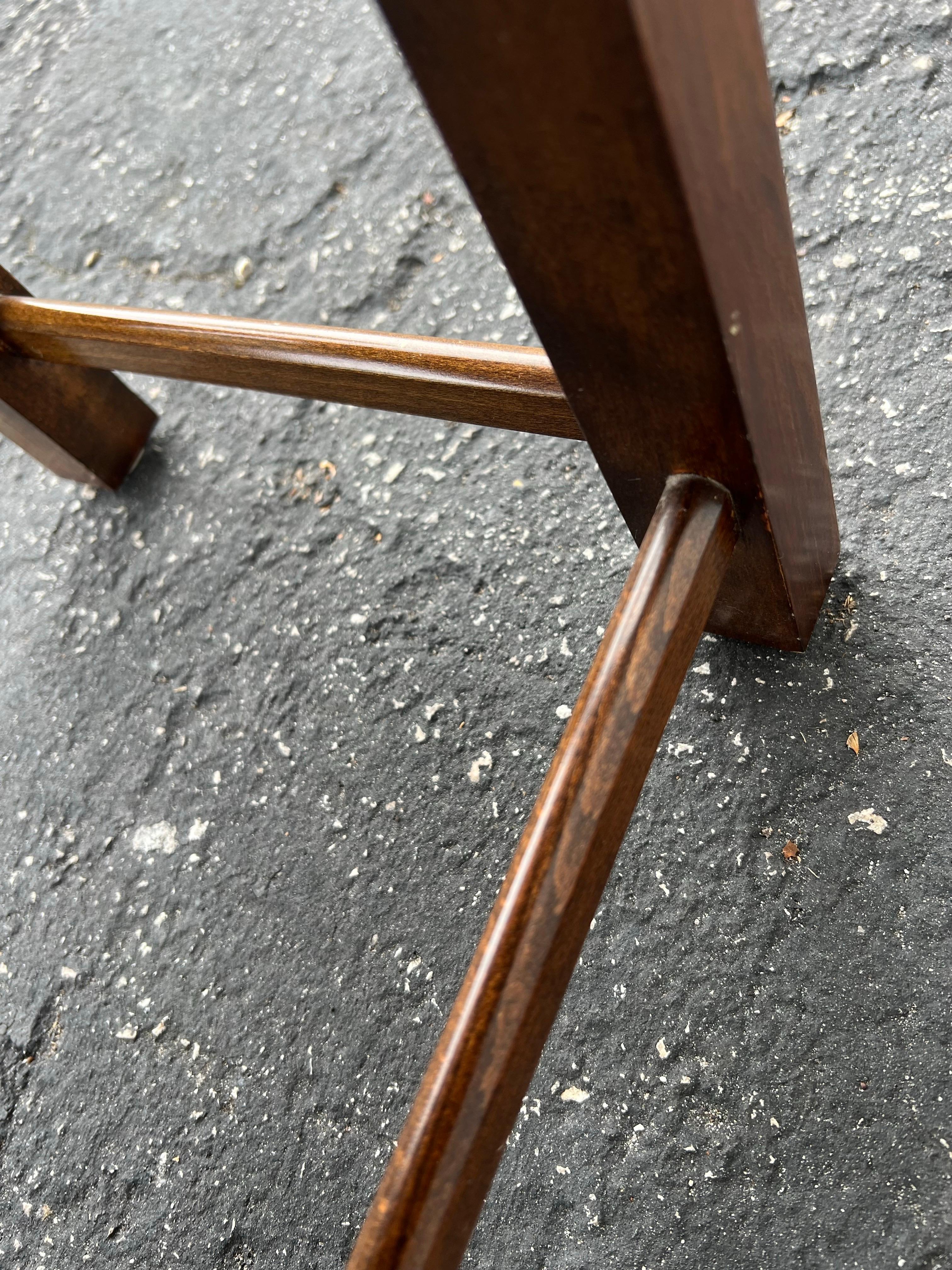 Spagnolo Mini cassapanca Campaigner di John Stuart, anni '60 circa, in radica in vendita