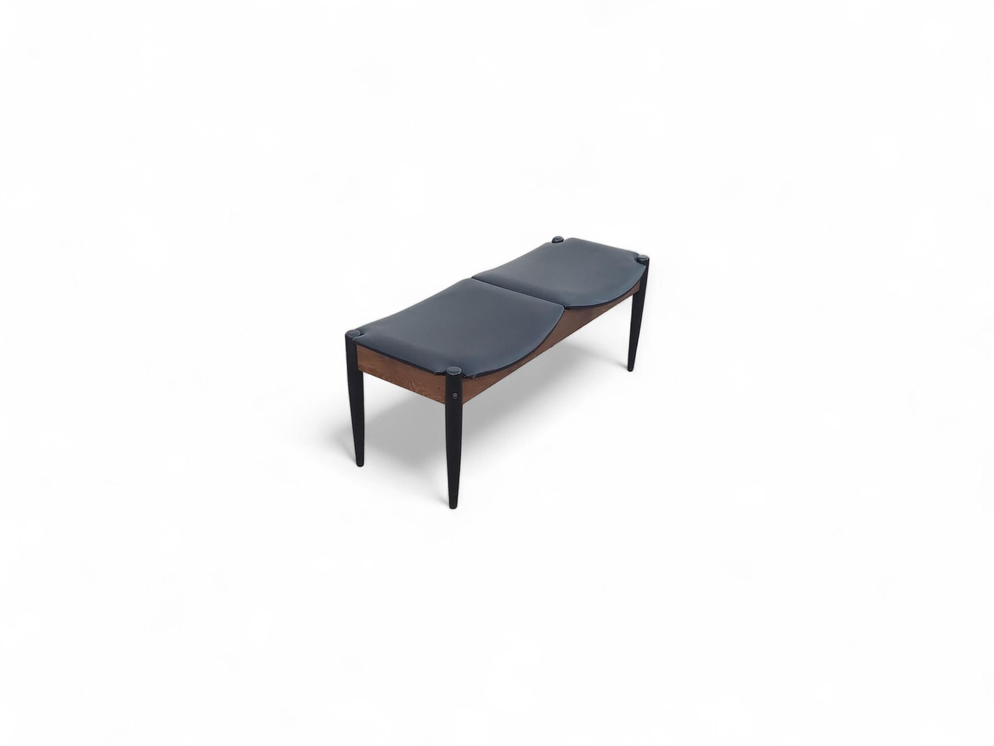 Mid-Century Modern John Stuart Double Bench For Sale