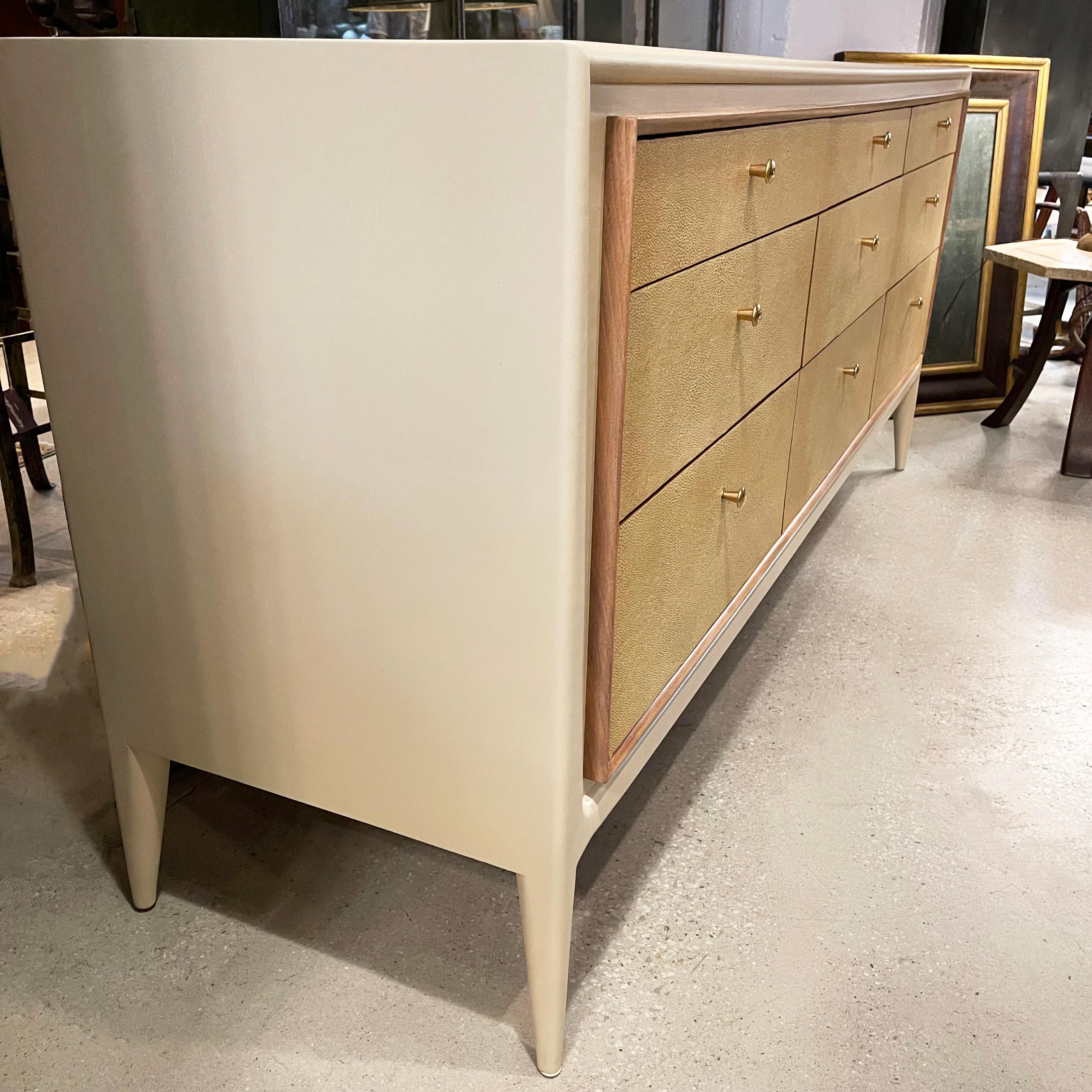 American John Stuart Facade Triple Wide Dresser with Custom Finish