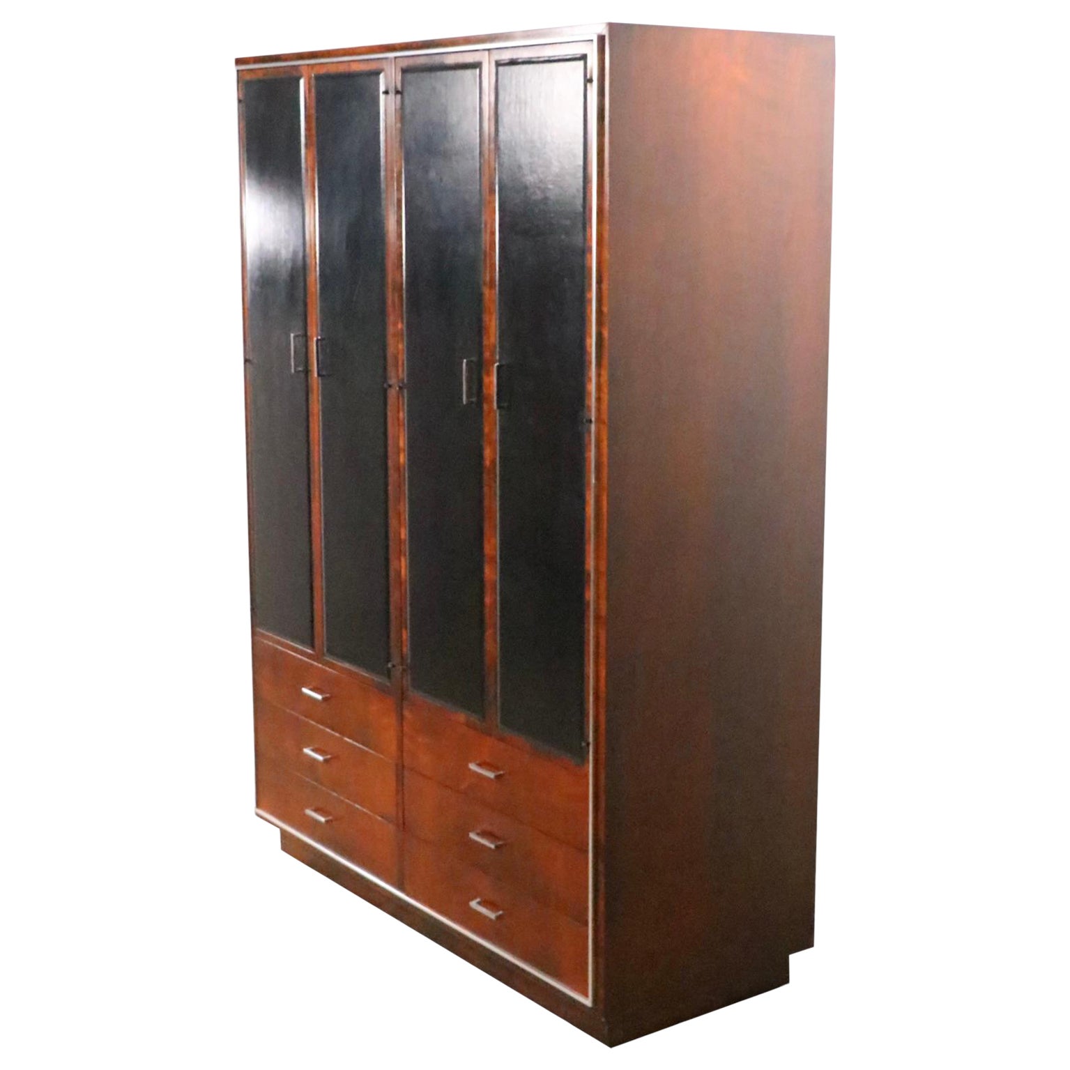 John Stuart for Widdicomb Armoire Wardrobe Chifferobe circa 1960/1970s