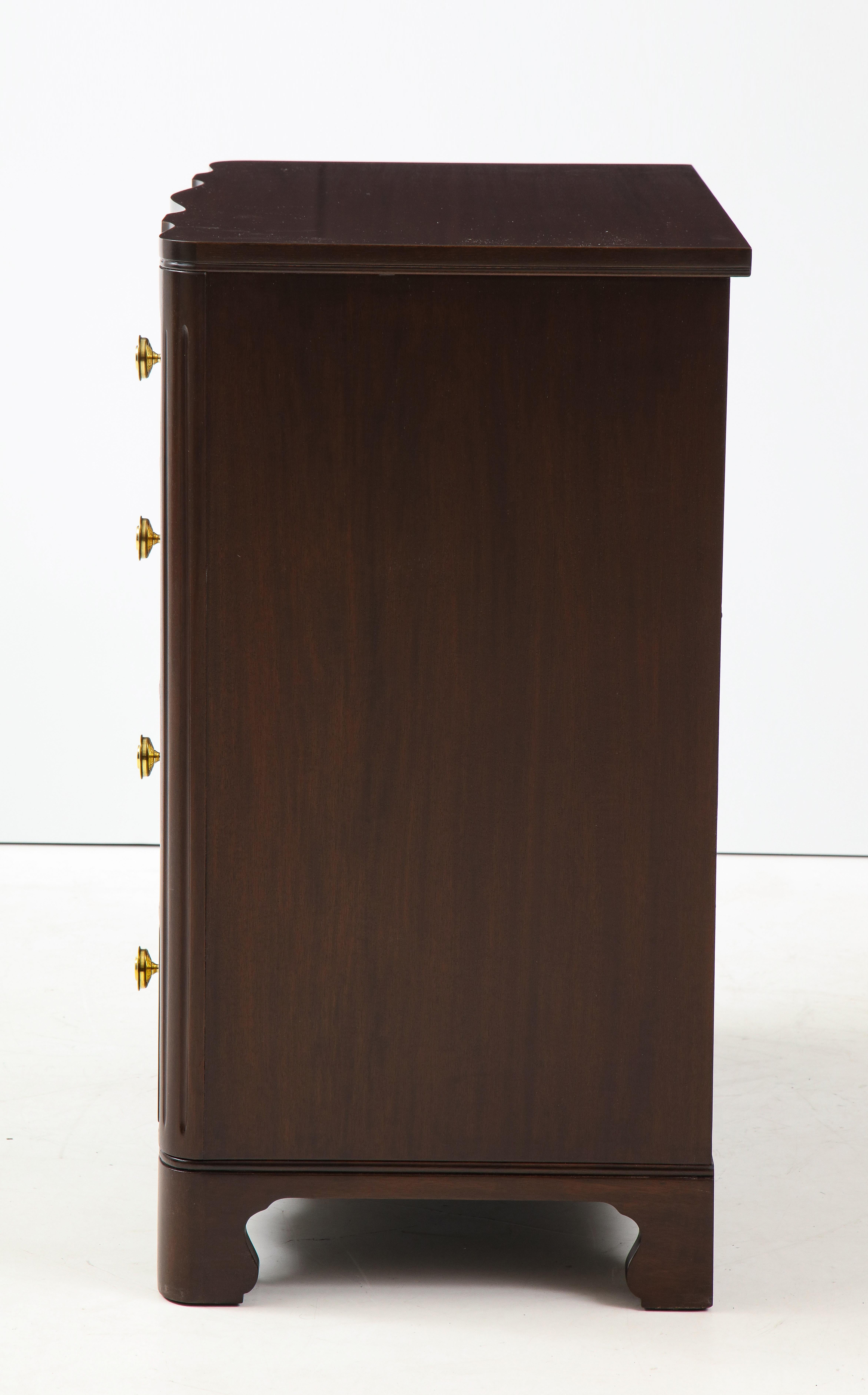 John Stuart Mahogany Dressers In Excellent Condition In New York, NY