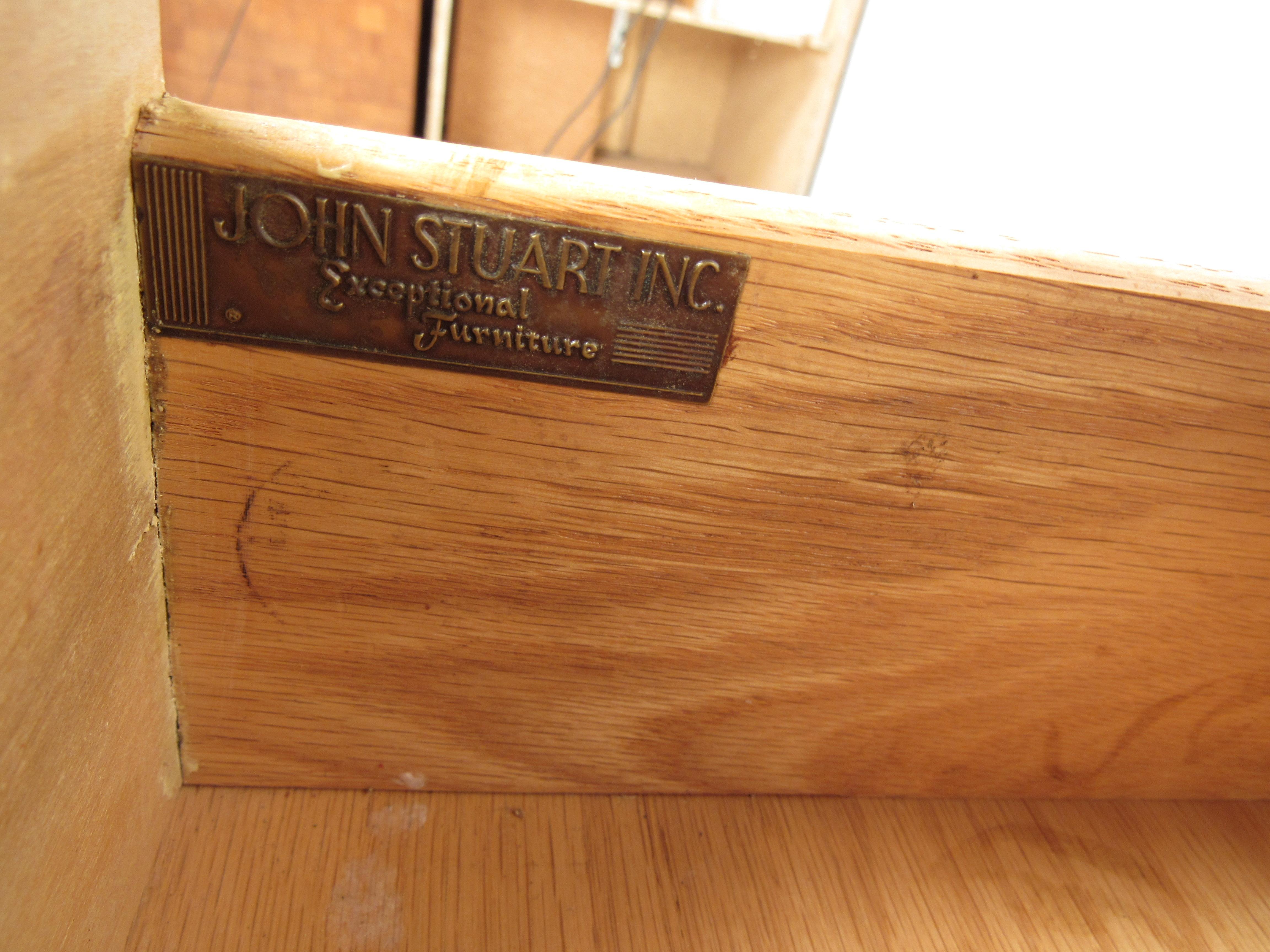John Stuart Mid-Century Modern Walnut Dresser 4