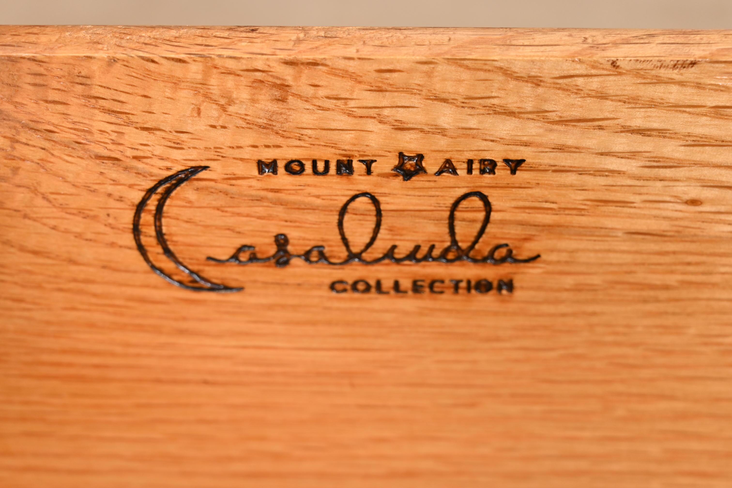 John Stuart Mid-Century Modern Walnut Triple Dresser or Credenza, Refinished For Sale 4