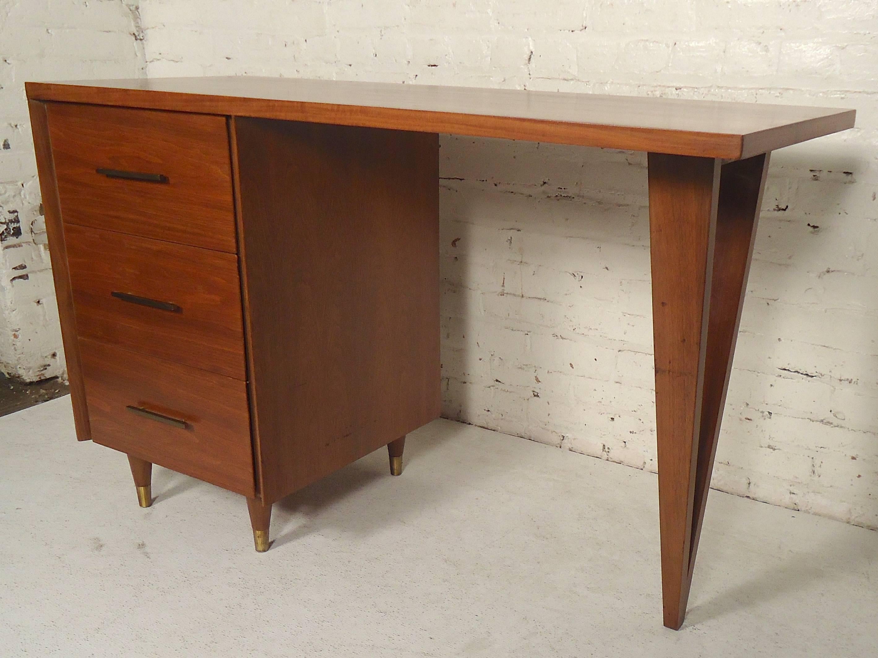 John Stuart Midcentury Desk For Sale at 1stDibs john stuart desk