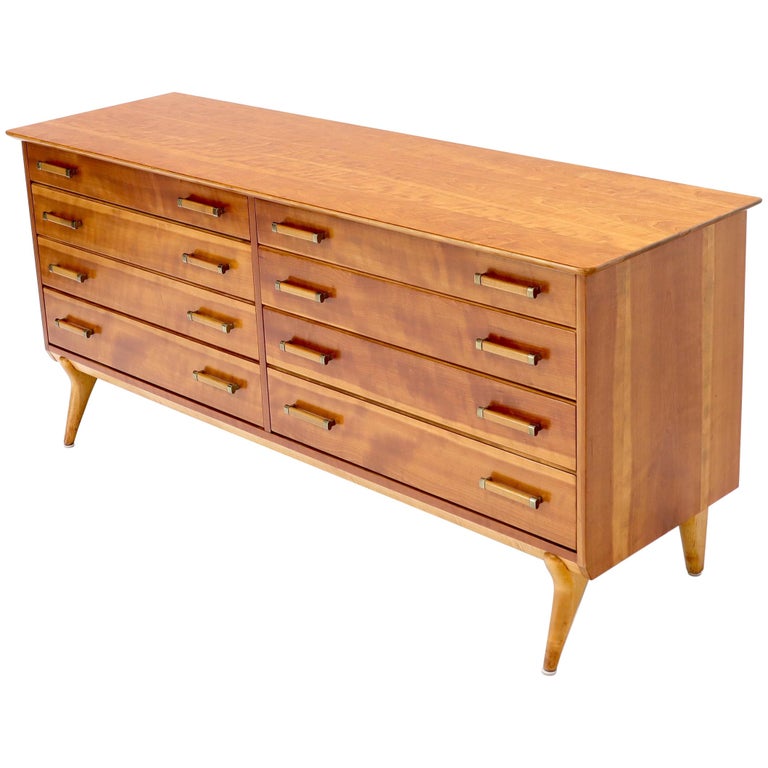John Stuart Renzo Rutily 7 Drawers Chest Of Drawers on Sculpted Legs