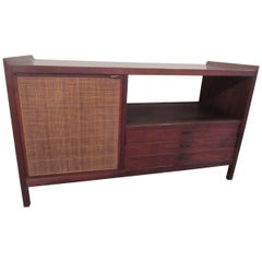 John Stuart Server Credenza in Walnut