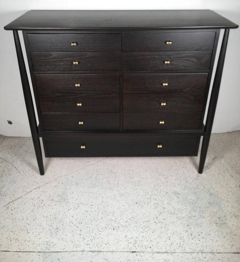 John Stuart Tall Dresser with 11 Drawers For Sale at 1stdibs