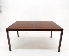John Stuart Two Tone Leaves Mid-Century Modern Rectangle Dining Table Mint!